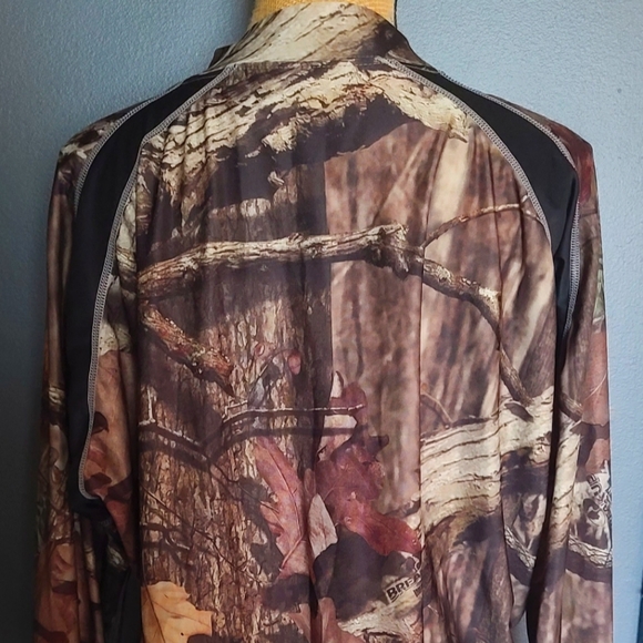 Dri fit Camouflage Long sleeved shirt UNISEX size 2 FOR HUNTING OR PAINT BALL - Picture 8 of 13